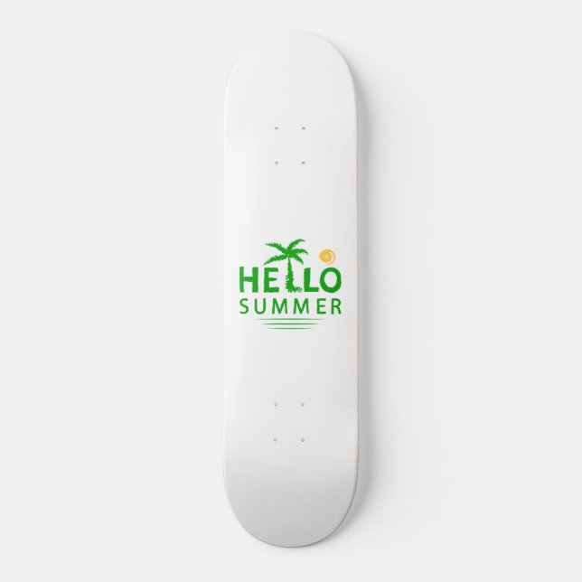 Hej Summer Mini Skateboard Bräda 18,5 Cm (Framsida)