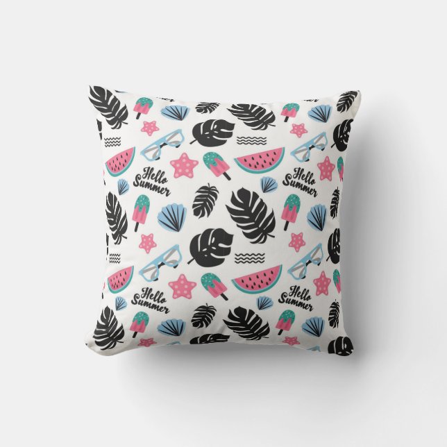 Hej Summer Pillow Kudde (Framsida)