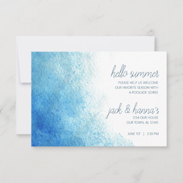 Hej Summer - Poolside Soiree (Framsida)