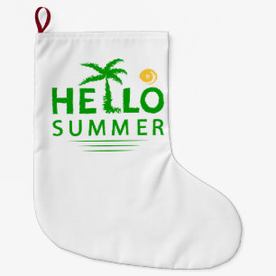 Hej Summer Stor Julstrumpa