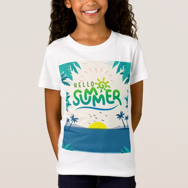 Hej Summer T Shirt (Framsida)