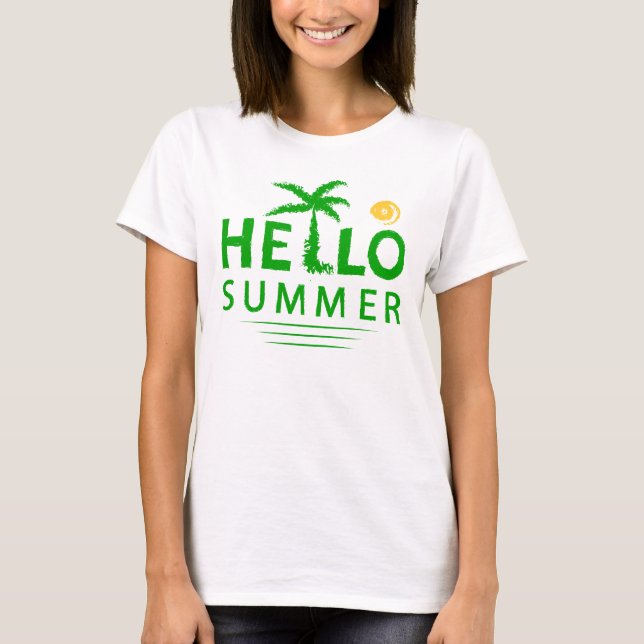Hej Summer T Shirt (Framsida)