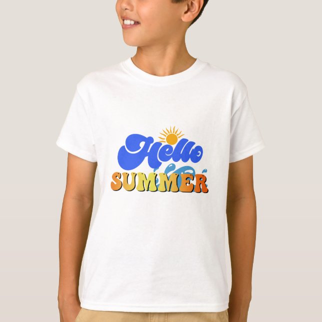 Hej Summer T Shirt (Framsida)