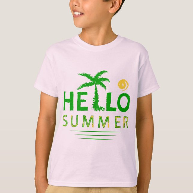 Hej Summer T Shirt (Framsida)