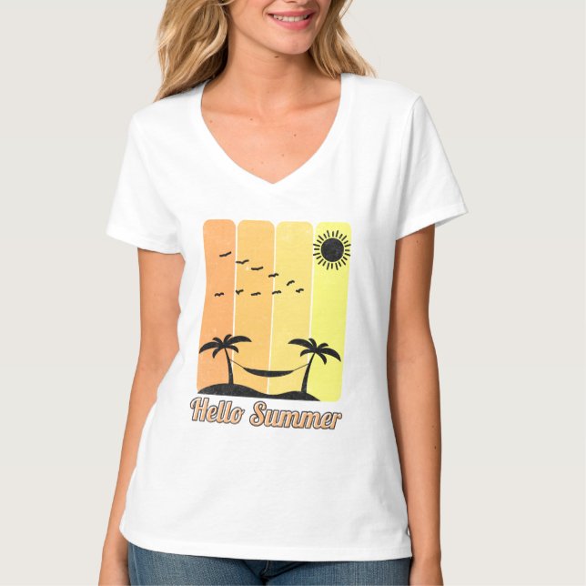 Hej Summer T Shirt (Framsida)