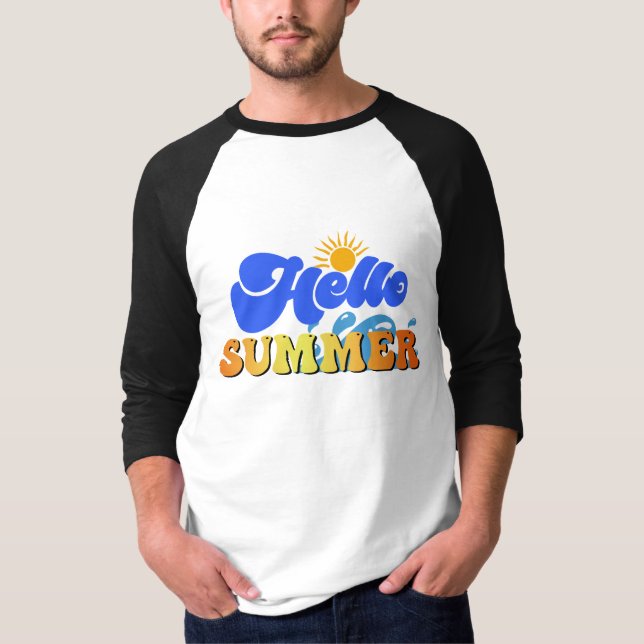 Hej Summer T Shirt (Framsida)