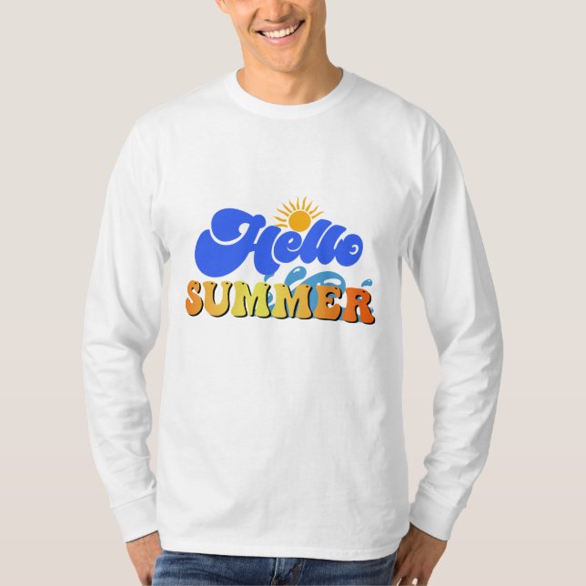 Hej Summer T Shirt (Framsida)