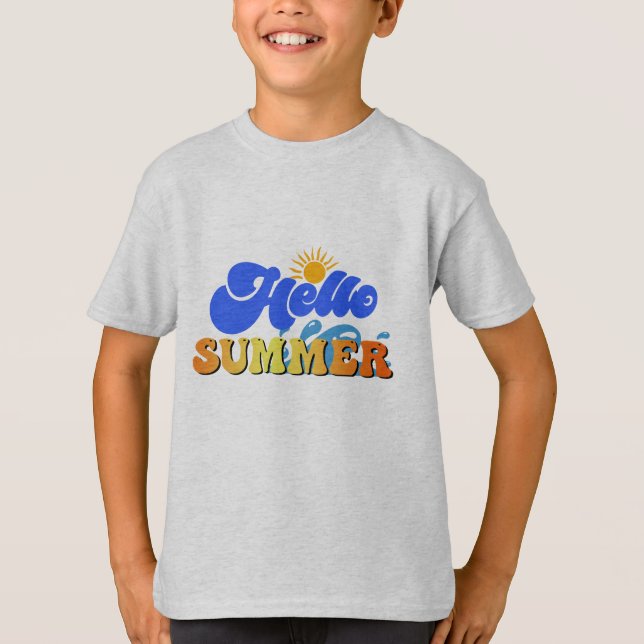 Hej Summer T Shirt (Framsida)