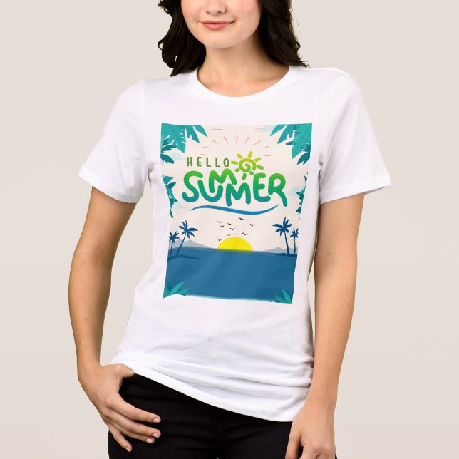 Hej Summer T Shirt (Framsida)