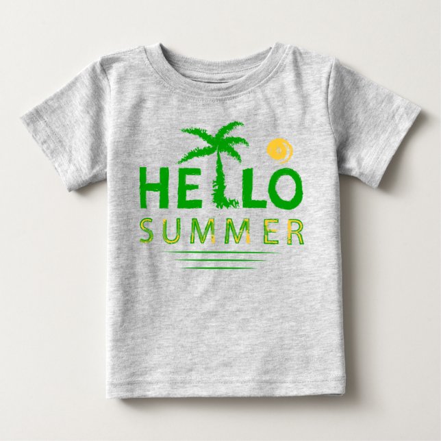 Hej Summer T Shirt (Framsida)