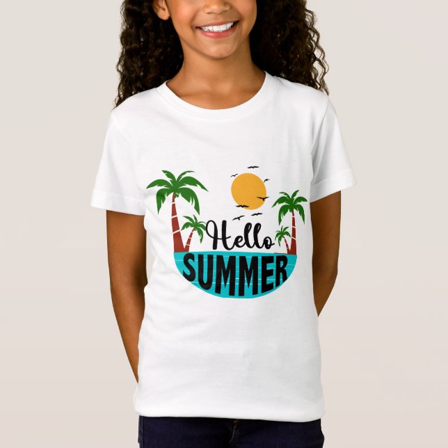 Hej Summer T Shirt (Framsida)