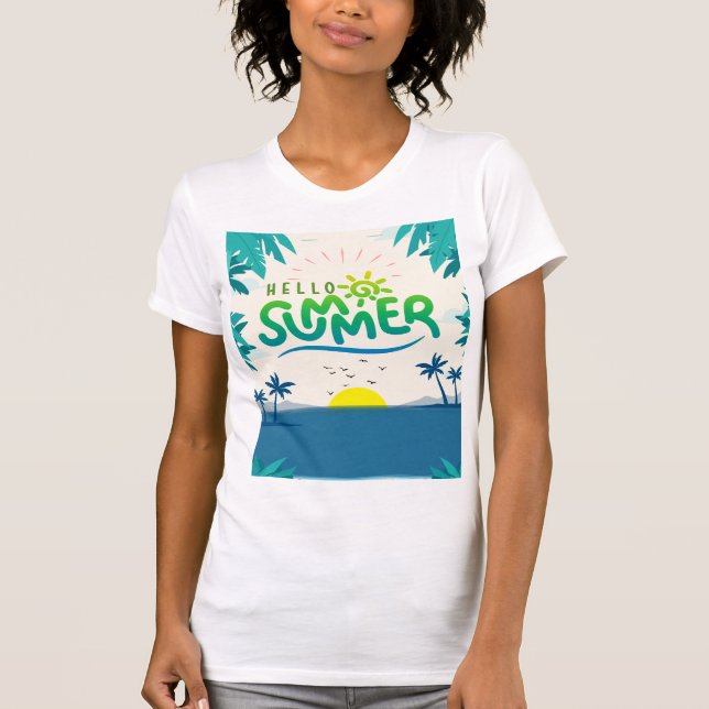 Hej Summer T Shirt (Framsida)