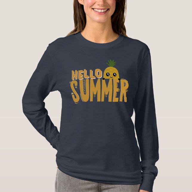 Hej Summer T Shirt (Framsida)