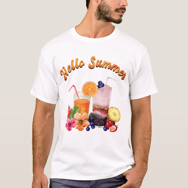 Hej Summer T Shirt (Framsida)