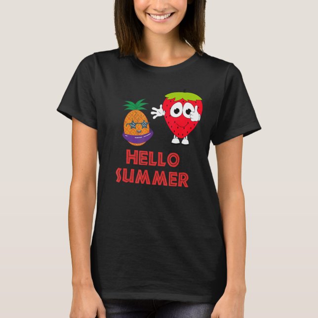 Hej Summer T Shirt (Framsida)
