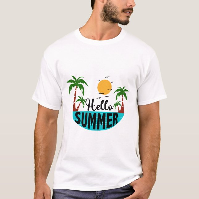Hej Summer T Shirt (Framsida)