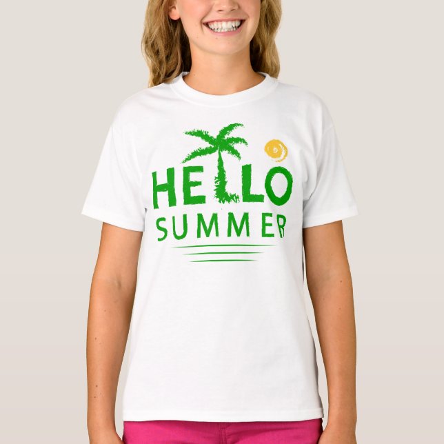 Hej Summer T Shirt (Framsida)