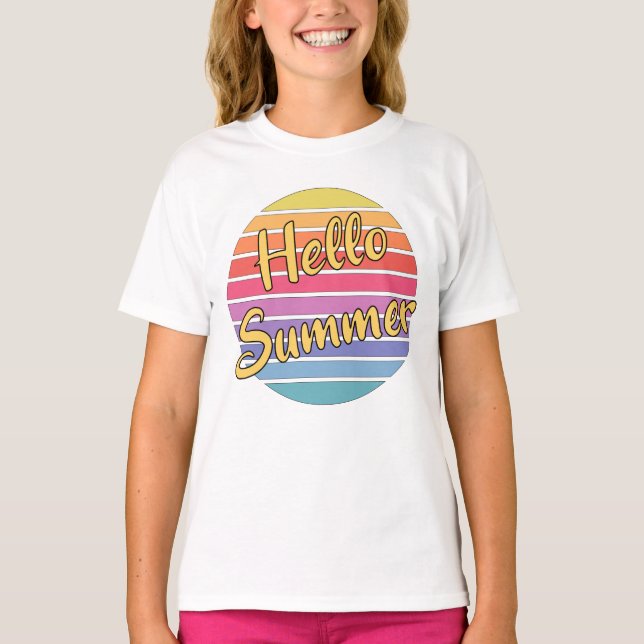 Hej Summer T Shirt (Framsida)