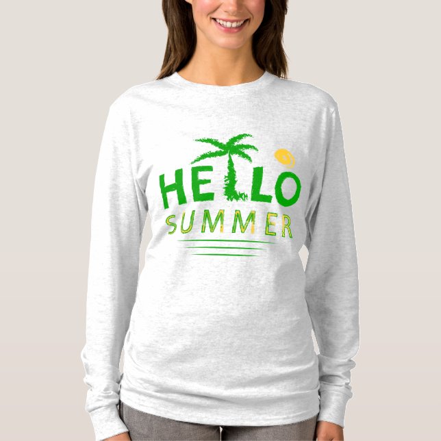 Hej Summer T Shirt (Framsida)