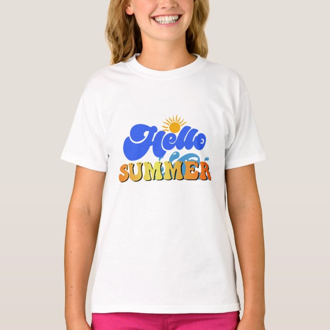 Hej Summer T Shirt (Framsida)