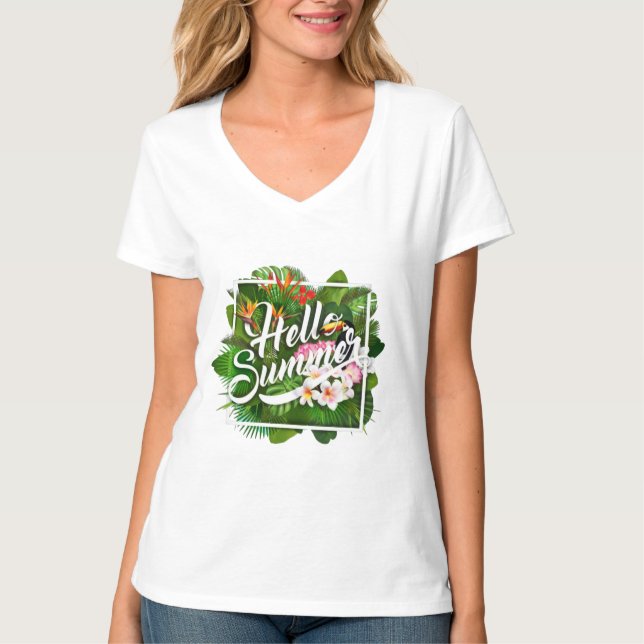 Hej Summer T-Shirt (Framsida)