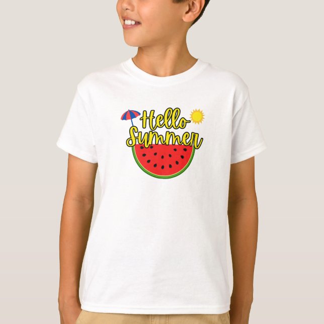 Hej Summer T Shirt (Framsida)
