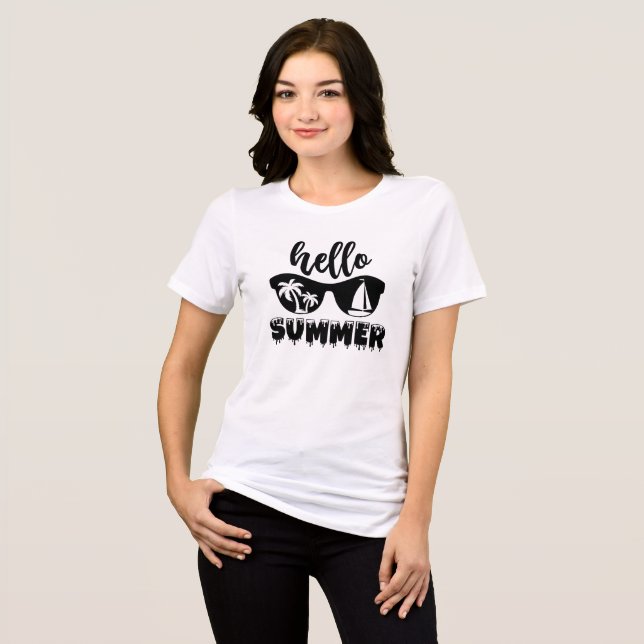 Hej Summer T Shirt (Framsida Full)