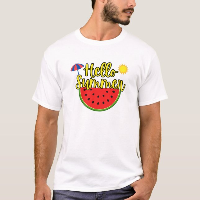 Hej Summer T Shirt (Framsida)