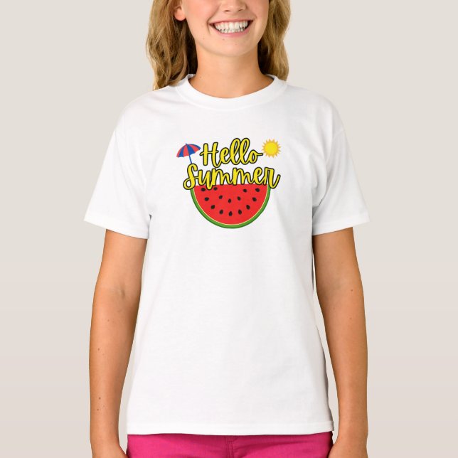 Hej Summer T Shirt (Framsida)