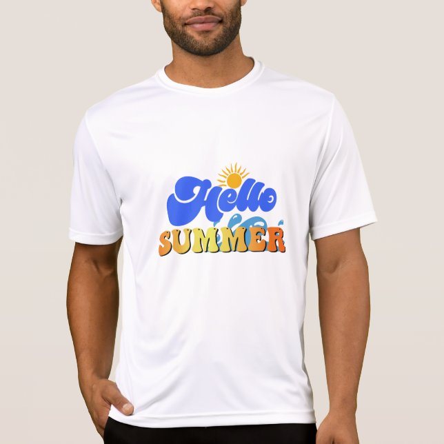 Hej Summer T Shirt (Framsida)