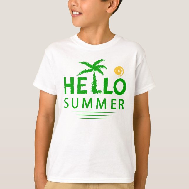 Hej Summer T Shirt (Framsida)