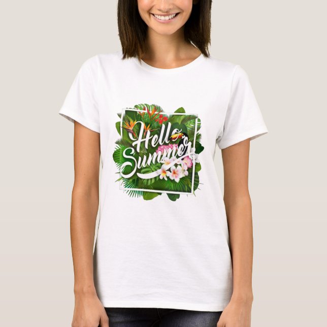 Hej Summer T-Shirt (Framsida)