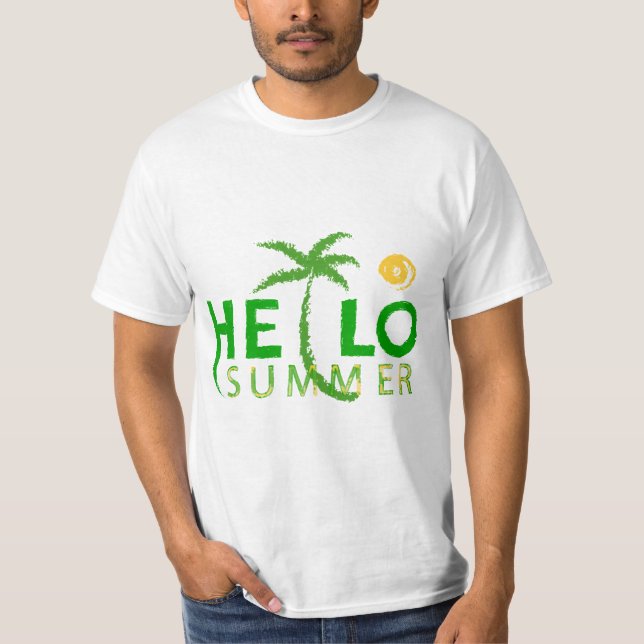 Hej Summer T Shirt (Framsida)