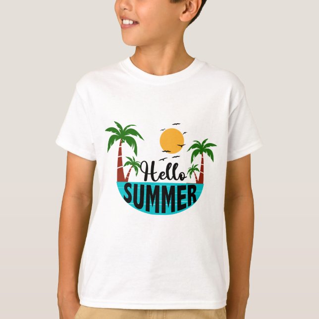 Hej Summer T Shirt (Framsida)