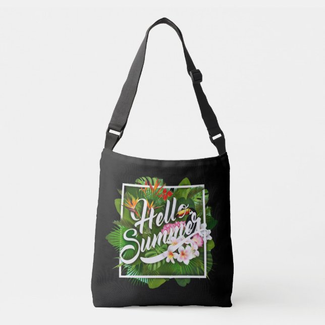 Hej Summer Tote Bag Axelväska (Framsida)