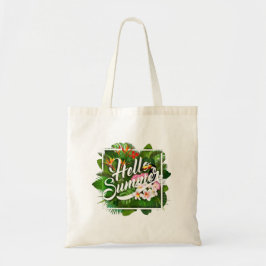 Hej Summer Tote Bag Tygkasse