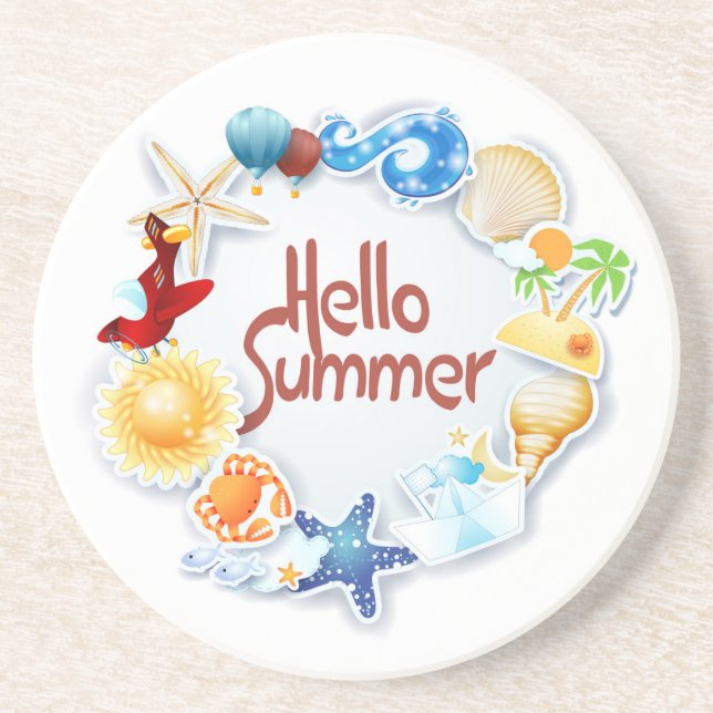 Hej Summer Underlägg (Framsidan)