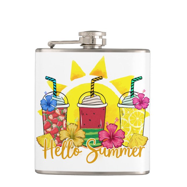 Hej Summer | Uppfräschning av Tropical Fruit Smoot Fickplunta (Framsidan)