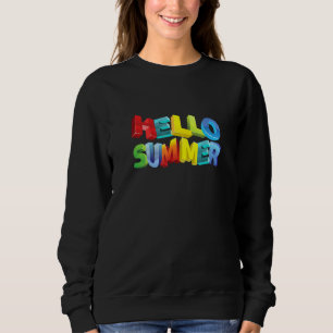 Hej Summer Vacation Retro Vintage Beach Summerti T Shirt