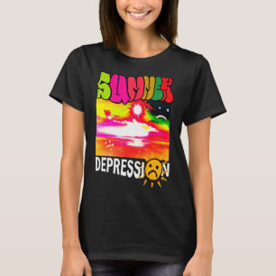 Hej Summer Vibes Colorful Sunshine T Shirt