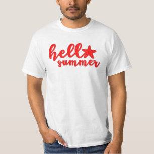 Hej Summer Vibes - Roligt & Vibrant Säsong Graphi T Shirt