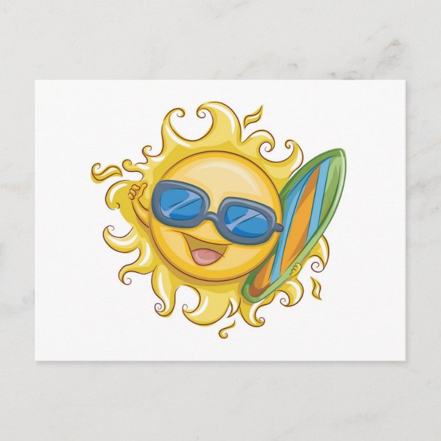 Hej Summer Vykort (Framsida)