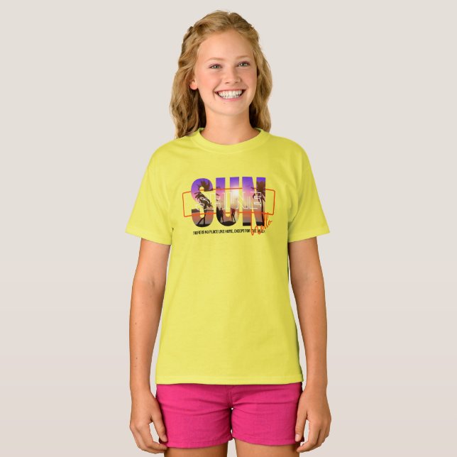 Hej Sunshine | Barn T Shirt (Hel framsida)