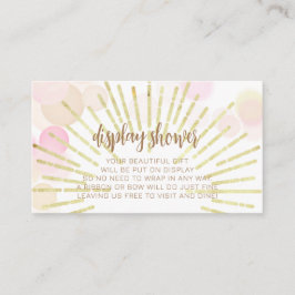 Hej Sunshine Boho Modern Lycklig Flicka Shower Tilläggskort