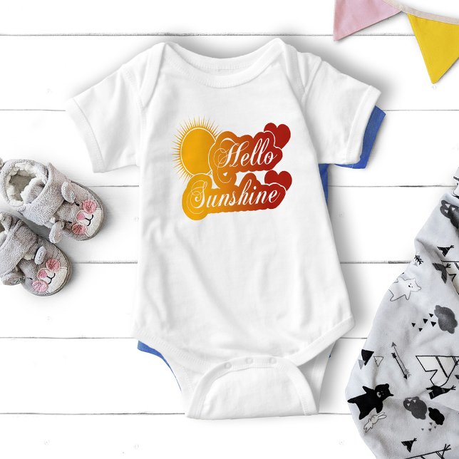 Hej Sunshine Cute T Shirt (Skapare uppladdad)