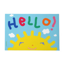 Hej Sunshine Door Mat