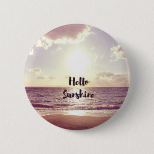 "Hej Sunshine" fotocitat Knapp