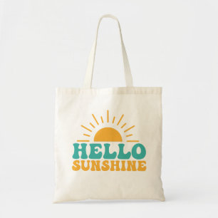 Hej Sunshine Gult Vår Roligten Sol Tygkasse