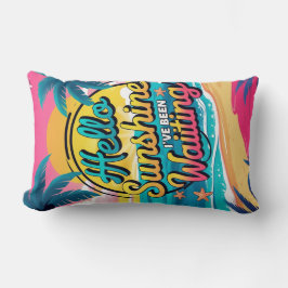 Hej Sunshine har väntat Lumbarkudde