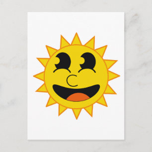 Hej Sunshine Helg Vykort